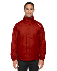 Core 365 88185 Men&#39;s Climate Seam-Sealed Lightweight Variegated Ripstop Jacket