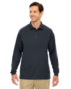 Core 365 88192 Men&#39;s Pinnacle Performance Long-Sleeve Piqu&#233; Polo