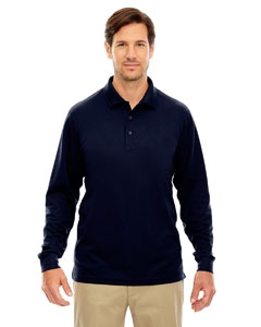 Core 365 88192T Men&#39;s Tall Pinnacle Performance Long-Sleeve Piqu&#233; Polo