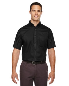 Core 365 88194 Men&#39;s Optimum Short-Sleeve Twill Shirt