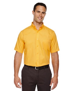 Core 365 88194 Men&#39;s Optimum Short-Sleeve Twill Shirt