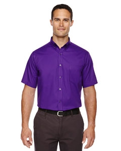 Core 365 88194 Men&#39;s Optimum Short-Sleeve Twill Shirt