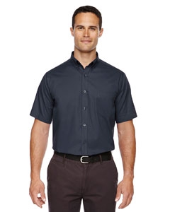 Core 365 88194 Men&#39;s Optimum Short-Sleeve Twill Shirt