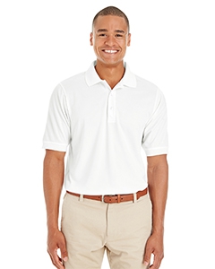 Core 365 CE100 Men&#39;s Pilot Textured Ottoman Polo