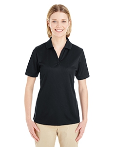 Core 365 CE100W Ladies&#39; Pilot Textured Ottoman Polo