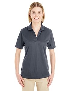 Core 365 CE100W Ladies&#39; Pilot Textured Ottoman Polo