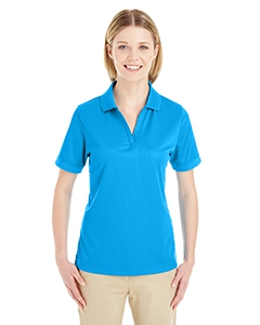 Core 365 CE100W Ladies&#39; Pilot Textured Ottoman Polo