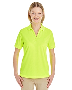 Core 365 CE100W Ladies&#39; Pilot Textured Ottoman Polo