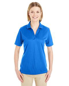 Core 365 CE100W Ladies&#39; Pilot Textured Ottoman Polo