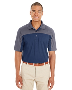 Core 365 CE101 Men&#39;s Balance Colorblock Performance Piqu&#233; Polo