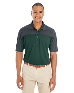 Core 365 CE101 Men&#39;s Balance Colorblock Performance Piqu&#233; Polo