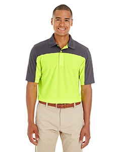 Core 365 CE101 Men&#39;s Balance Colorblock Performance Piqu&#233; Polo