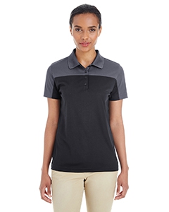 Core 365 CE101W Ladies&#39; Balance Colorblock Performance Piqu&#233; Polo