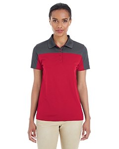 Core 365 CE101W Ladies&#39; Balance Colorblock Performance Piqu&#233; Polo