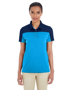 Core 365 CE101W Ladies&#39; Balance Colorblock Performance Piqu&#233; Polo