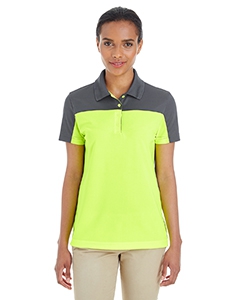 Core 365 CE101W Ladies&#39; Balance Colorblock Performance Piqu&#233; Polo