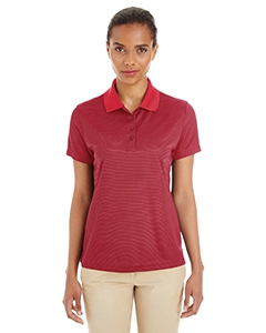 Core 365 CE102W Ladies&#39; Express Microstripe Performance Piqu&#233; Polo