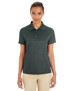 Core 365 CE102W Ladies&#39; Express Microstripe Performance Piqu&#233; Polo