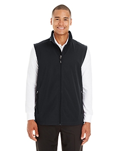 Core 365 CE701 Men&#39;s Cruise Two-Layer Fleece Bonded Soft Shell Vest