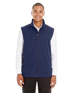 Core 365 CE701 Men&#39;s Cruise Two-Layer Fleece Bonded Soft Shell Vest