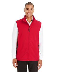 Core 365 CE701 Men&#39;s Cruise Two-Layer Fleece Bonded Soft Shell Vest