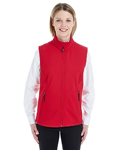 Core 365 CE701W Ladies&#39; Cruise Two-Layer Fleece Bonded SoftShell Vest