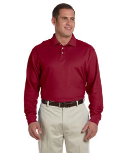 Devon & Jones D110 Men&#39;s Pima Piqu&#233; Long-Sleeve Polo