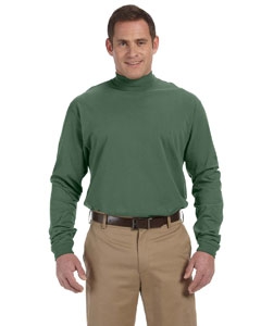 Devon & Jones D420 Sueded Cotton Jersey Mock Turtleneck