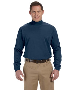 Devon & Jones D420 Sueded Cotton Jersey Mock Turtleneck