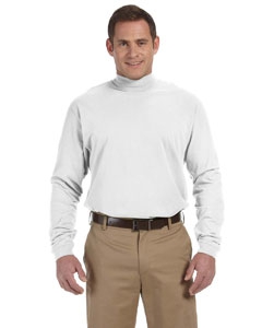 Devon & Jones D420 Sueded Cotton Jersey Mock Turtleneck