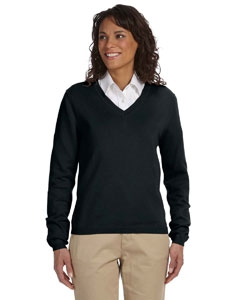 Devon & Jones D475W Ladies&#39; V-Neck Sweater