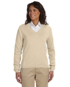 Devon & Jones D475W Ladies&#39; V-Neck Sweater