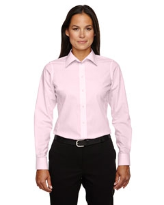 Devon & Jones D645W Ladies&#39; Crown Collection Banker Stripe