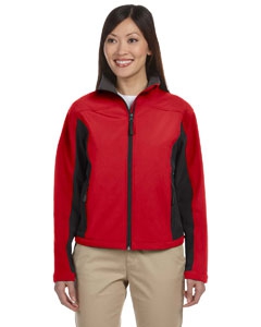 Devon & Jones D997W Ladies&#39; Soft Shell Colorblock Jacket