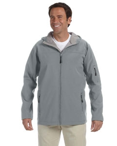 Devon & Jones D998 Men&#39;s Hooded Soft Shell Jacket