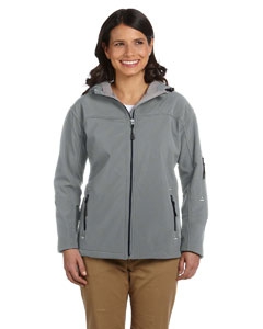 Devon & Jones D998W Ladies&#39; Hooded Soft Shell Jacket