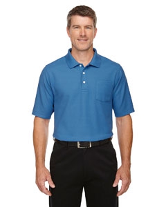 Devon & Jones DG150P Men&#39;s DRYTEC20 Performance Pocket Polo