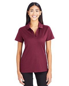 Devon & Jones DG20W Ladies&#39; CrownLux Performance Plaited Polo