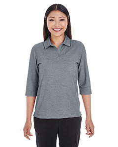 Devon & Jones DG220W Ladies&#39; Pima-Tech Oxford Piqu&#233; Polo