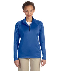 Devon & Jones DG440W Ladies&#39; Stretch Tech-Shell&#174; Compass Quarter-Zip