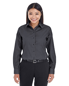 Devon & Jones DG532W Ladies&#39; Crown Woven Collection Royal Dobby Shirt