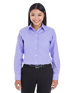 Devon & Jones DG532W Ladies&#39; Crown Woven Collection Royal Dobby Shirt