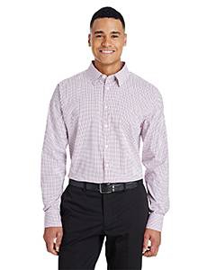 Devon & Jones DG540 Men&#39;s CrownLux Performance Micro Windowpane Shirt