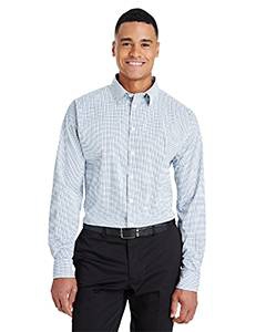 Devon & Jones DG540 Men&#39;s CrownLux Performance Micro Windowpane Shirt