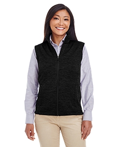 Devon & Jones DG797W Ladies&#39; Newbury M&#233;langeFleece Vest