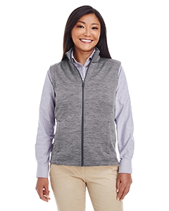 Devon & Jones DG797W Ladies&#39; Newbury M&#233;langeFleece Vest