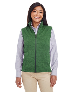 Devon & Jones DG797W Ladies&#39; Newbury M&#233;langeFleece Vest