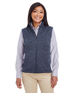 Devon & Jones DG797W Ladies&#39; Newbury M&#233;langeFleece Vest