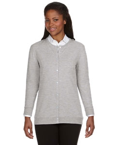 Devon & Jones DP181W Ladies&#39; Perfect Fit Ribbon Cardigan