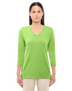 Devon & Jones DP184W Ladies&#39; Perfect Fit Bracelet Length V-Neck Top